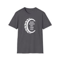 Motorbike T-shirt with 'Burn Rubber, Not your Soul' (4)