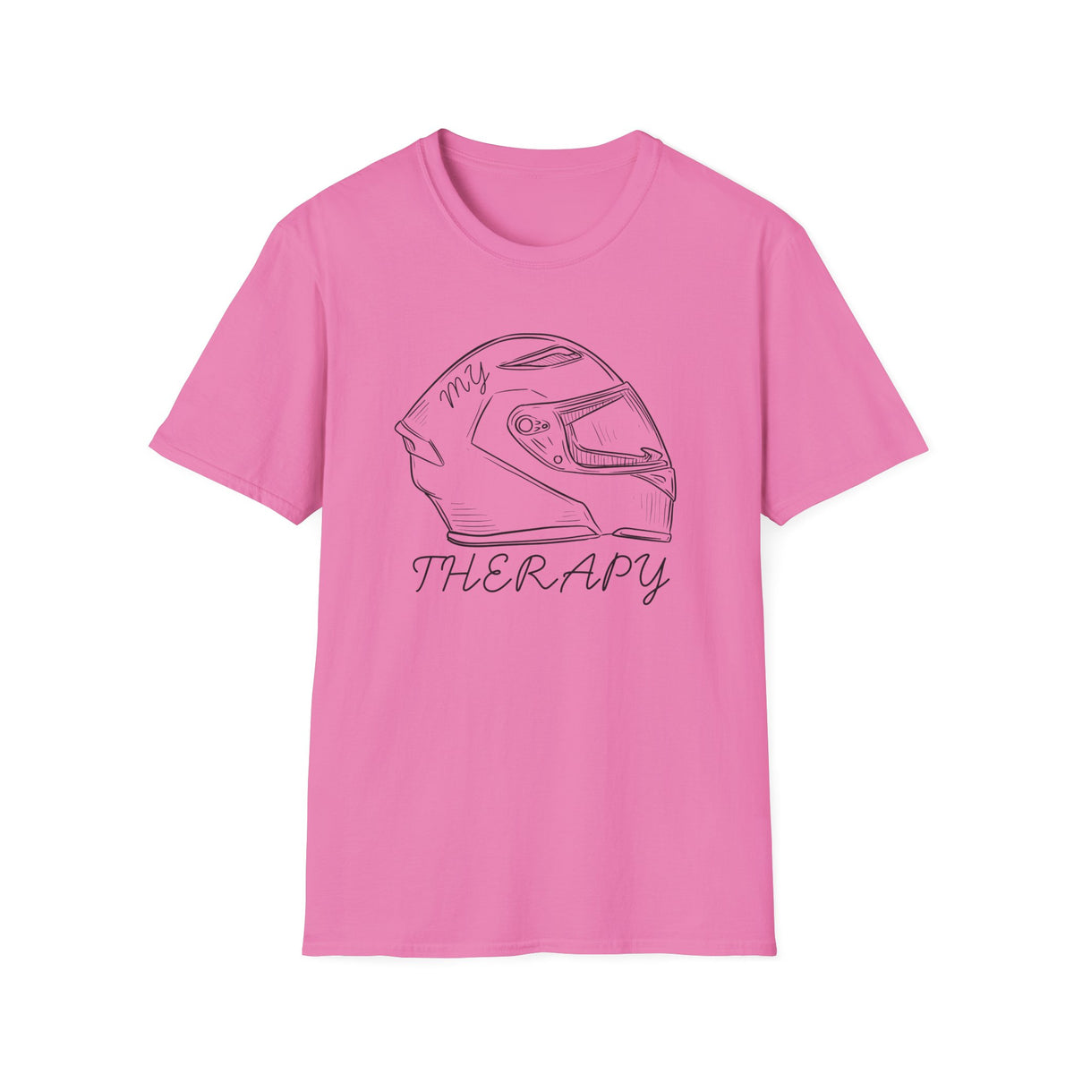Motorbike T-shirt with 'My Therapy' (2)