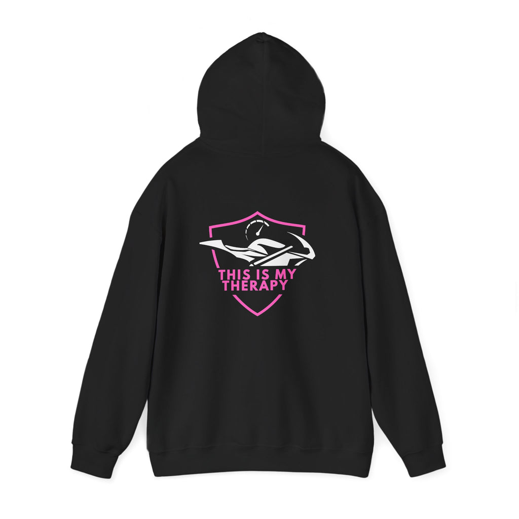 Non UK Sales Unisex Heavy Blend™ Hooded Sweatshirt (Because therapy is expensive) P/B