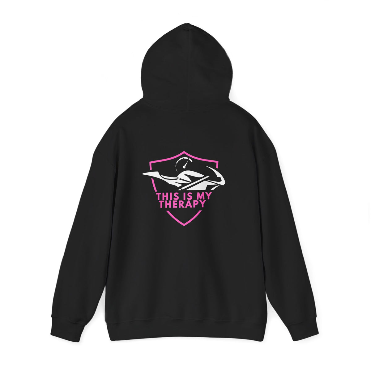 Non UK Sales Unisex Heavy Blend™ Hooded Sweatshirt (Because therapy is expensive) P/B