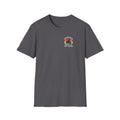 Motorbike T-shirt with 'Biker dad, Like a normal dad, Just faster' (2) Small Logo