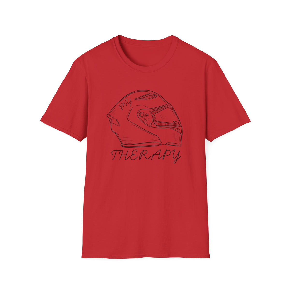 Motorbike T-shirt with 'My Therapy' (2)