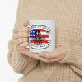 Non UK Sales 11oz And 15oz White Mug With (Living my life behind bars)
