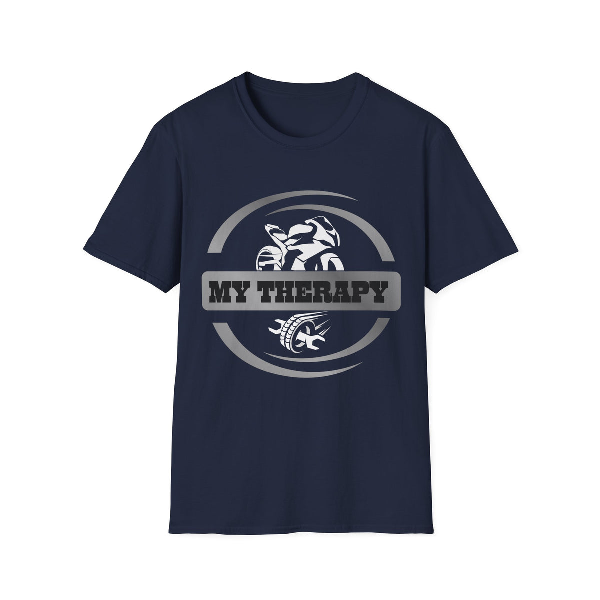Motorbike T-shirt with 'My Therapy'
