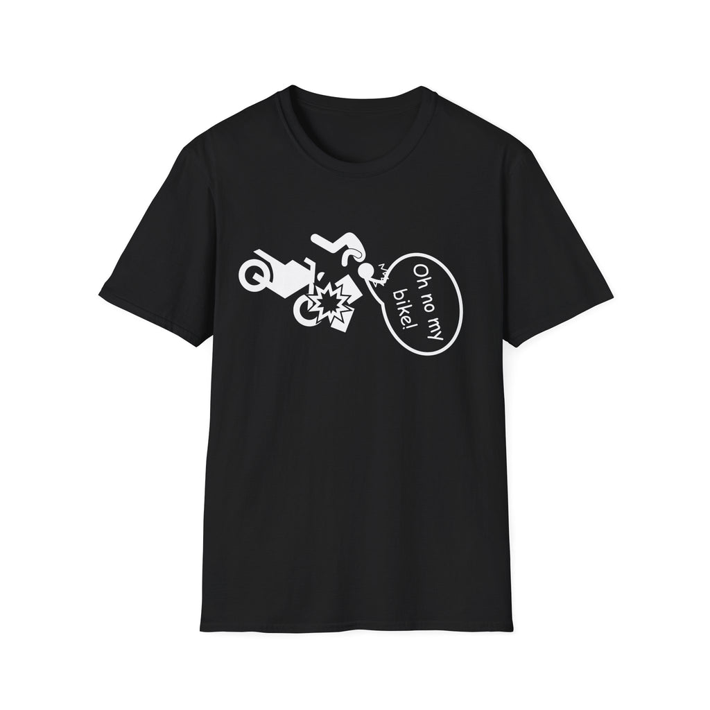 Motorbike T-shirt with 'Oh No My Bike!' (4)