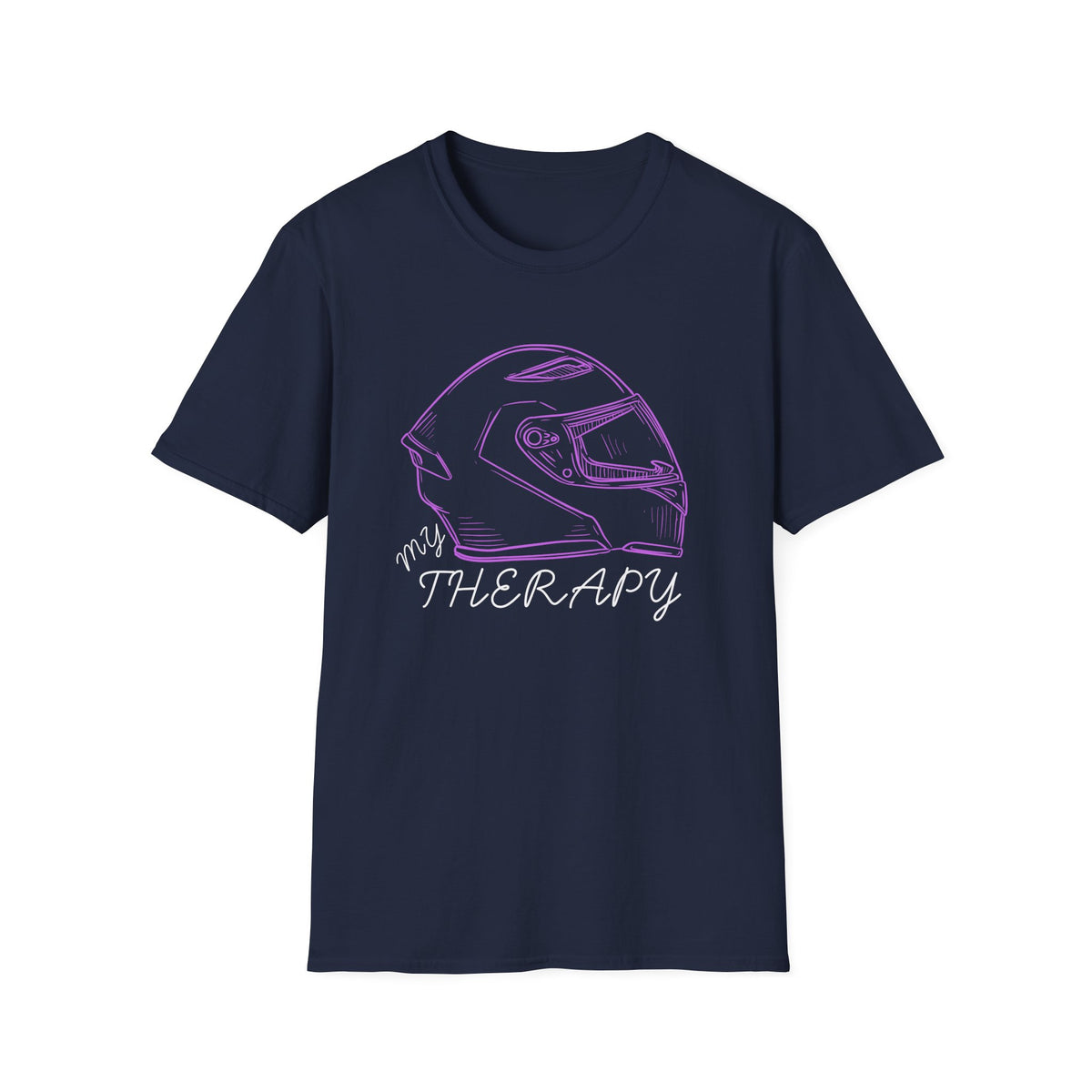 Motorbike T-shirt with 'My Therapy' (3)