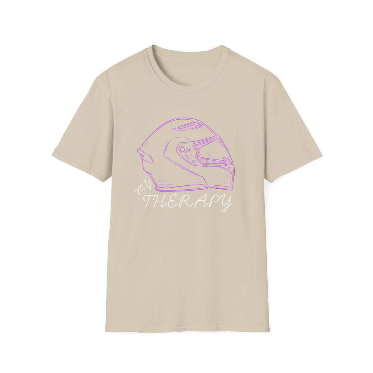 Motorbike T-shirt with 'My Therapy' (3)
