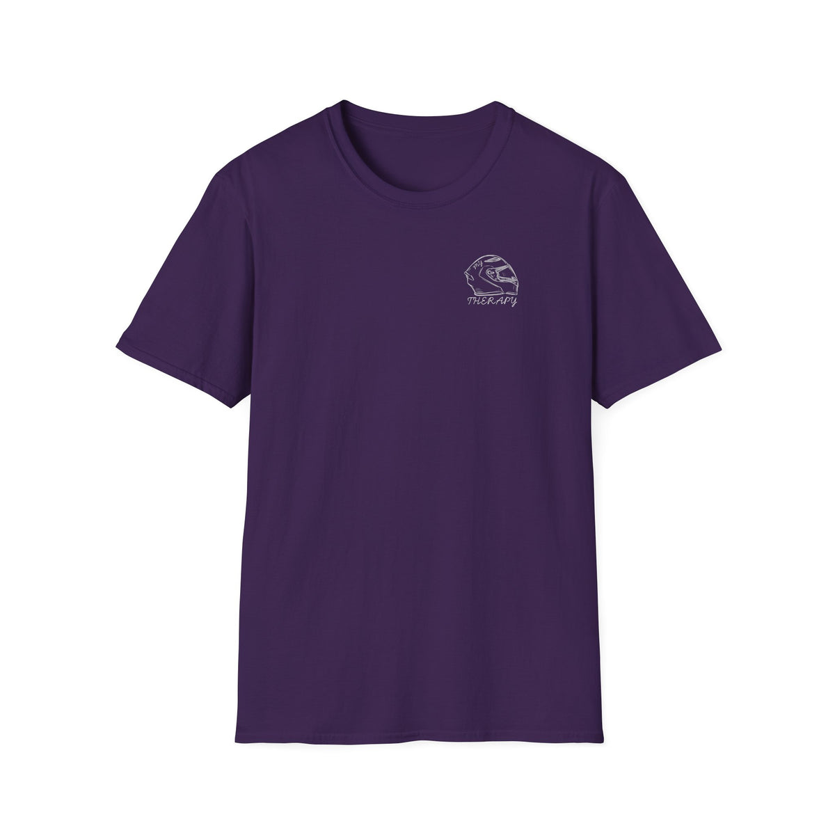 Motorbike T-shirt with 'My Therapy' (1) (Small Logo)
