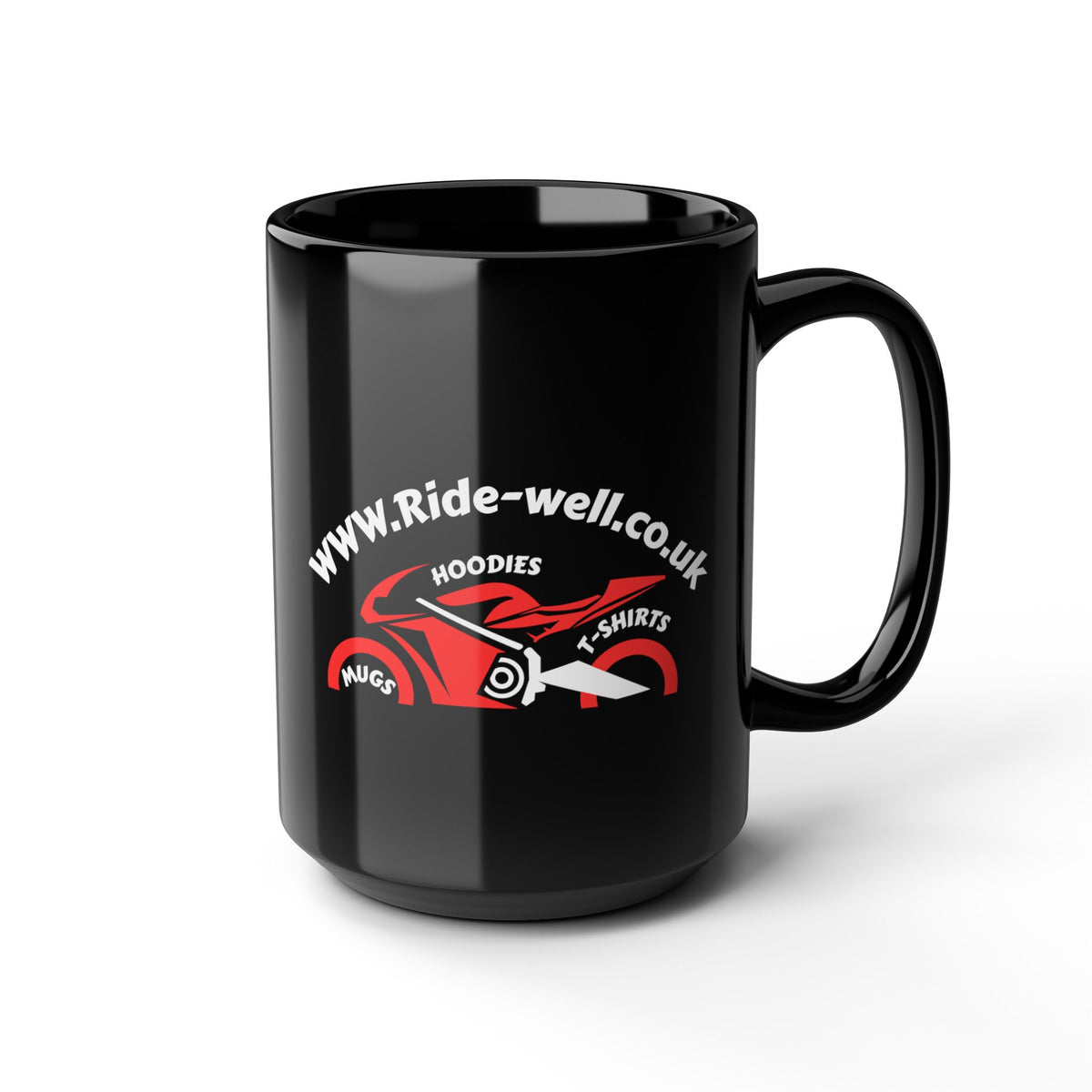One off Black Mug (11oz, 15oz) (Email for Design Requests)