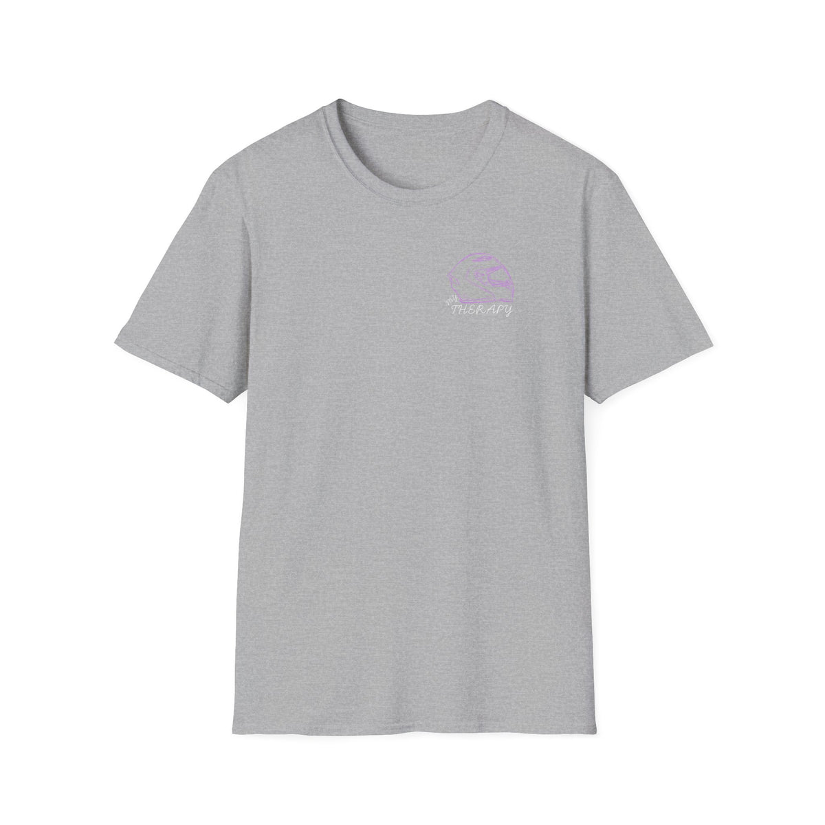 Motorbike T-shirt with 'My Therapy' (3) Small Logo