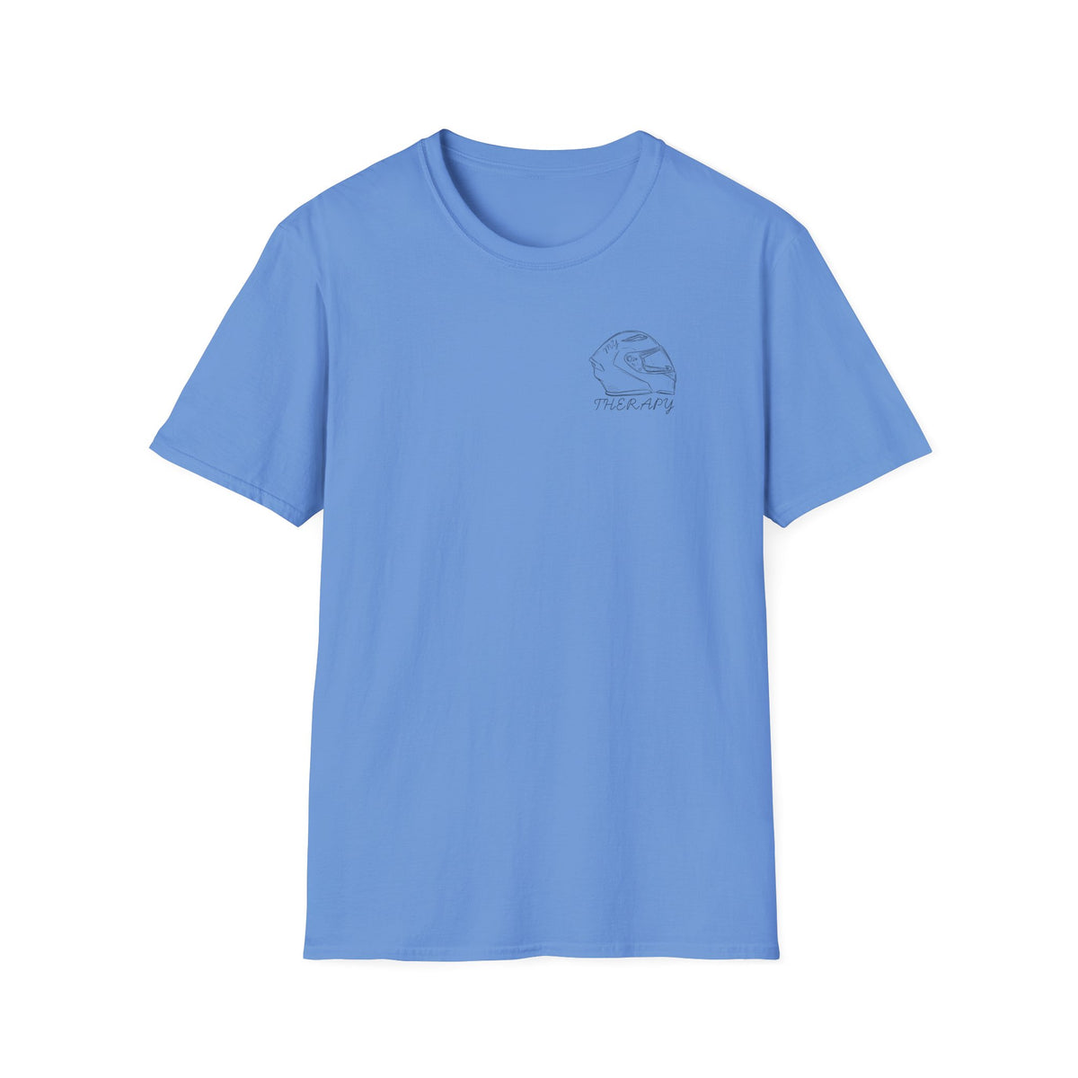 Motorbike T-shirt with 'My Therapy' (2) Small Logo
