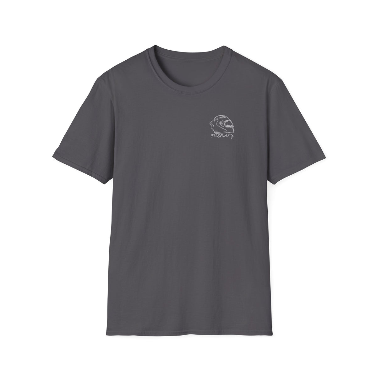 Motorbike T-shirt with 'My Therapy' (1) (Small Logo)