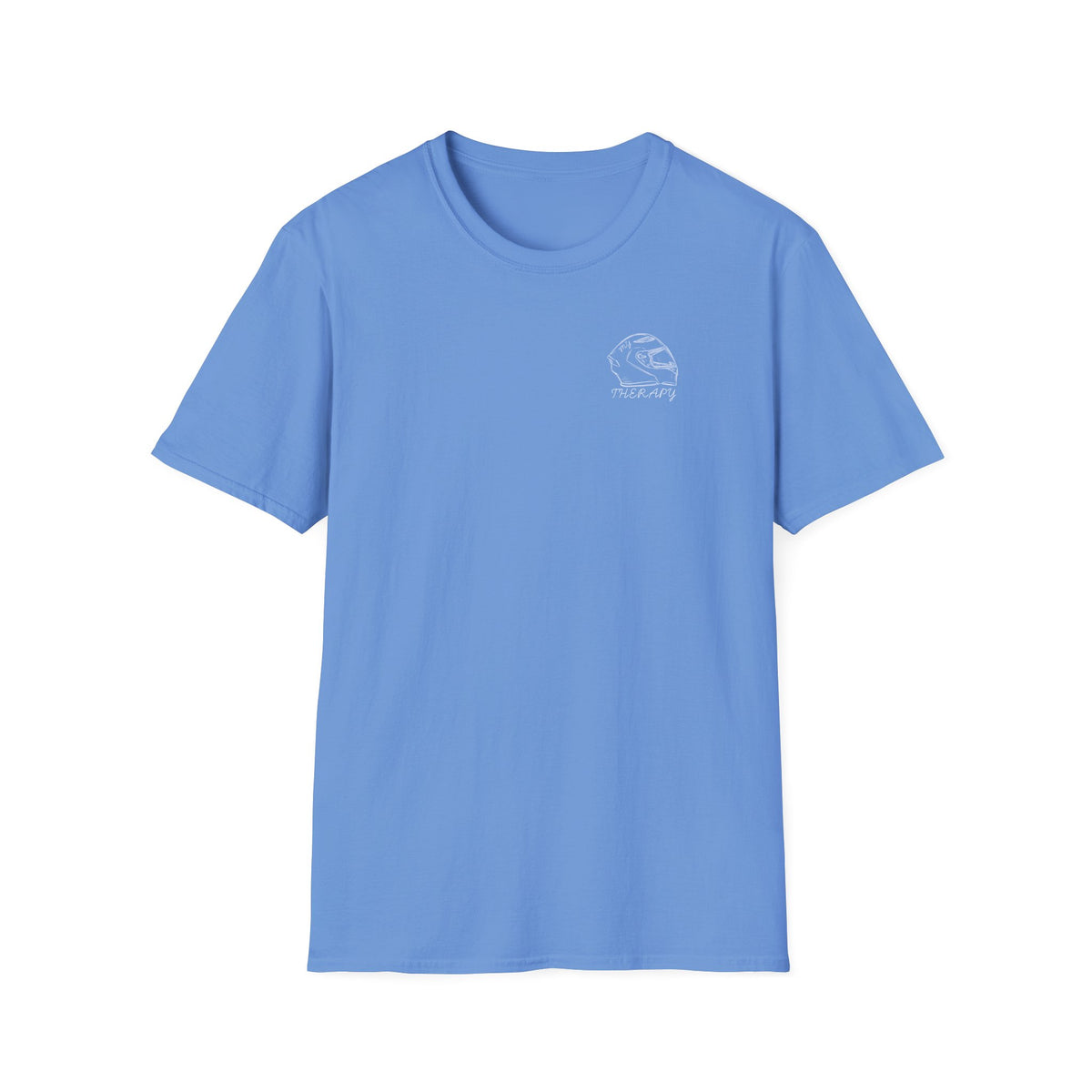 Motorbike T-shirt with 'My Therapy' (1) (Small Logo)