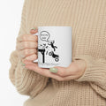 Non UK Sales  11oz And 15oz White Mug With (Oh no my bike) 1