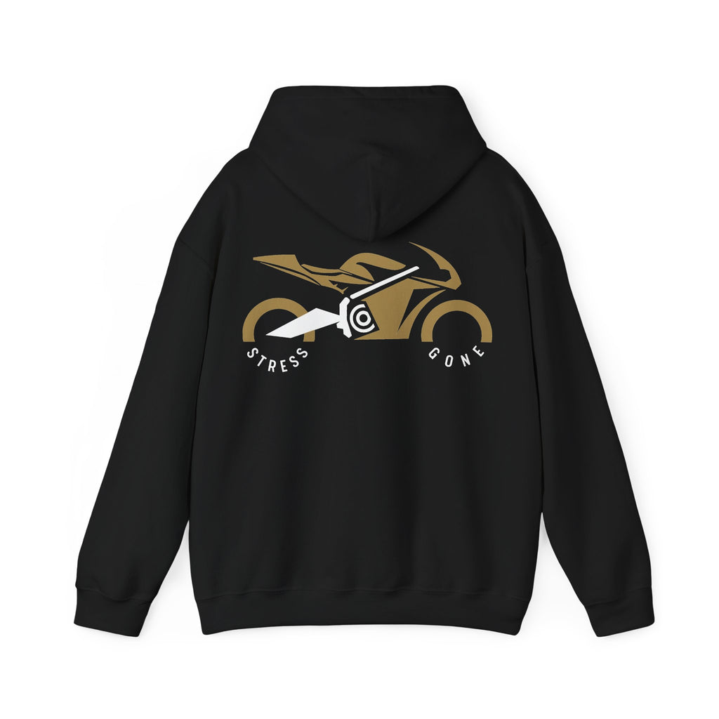 Unisex Heavy Blend™ Hooded Sweatshirt (Stress Gone) Back