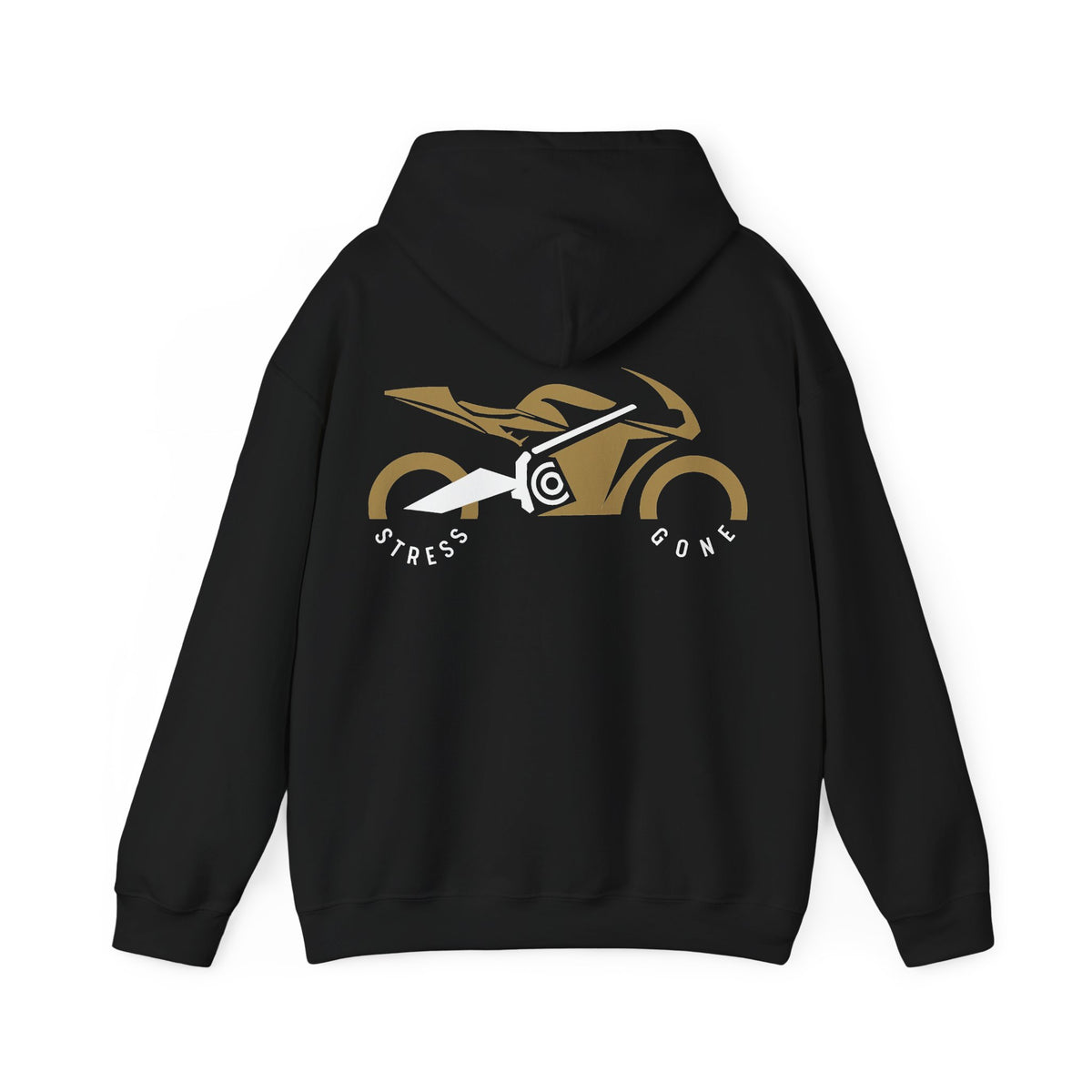 Unisex Heavy Blend™ Hooded Sweatshirt (Stress Gone) Back