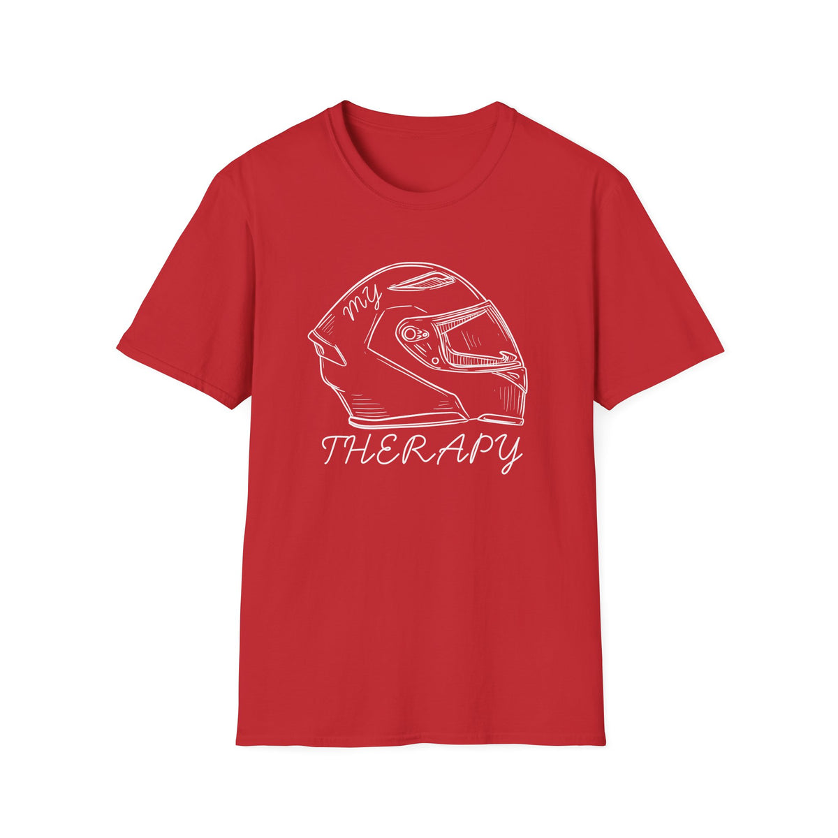 Motorbike T-shirt with 'My Therapy' (1)