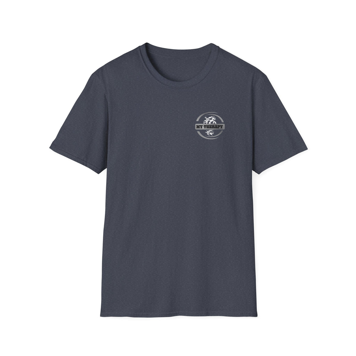 Motorbike T-shirt with 'My Therapy' Small Logo
