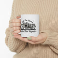 Non UK Sales 11oz And 15oz White Mug With (Built for speed, Parked for repairs)