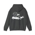 Unisex Heavy Blend™ Hooded Sweatshirt (Oh No My Bike) 3 Back