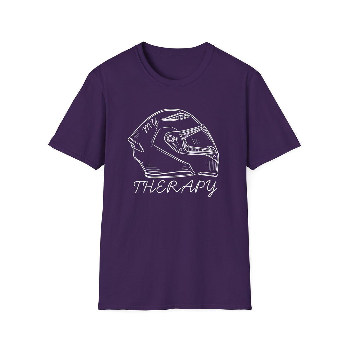 Motorbike T-shirt with 'My Therapy' (1)