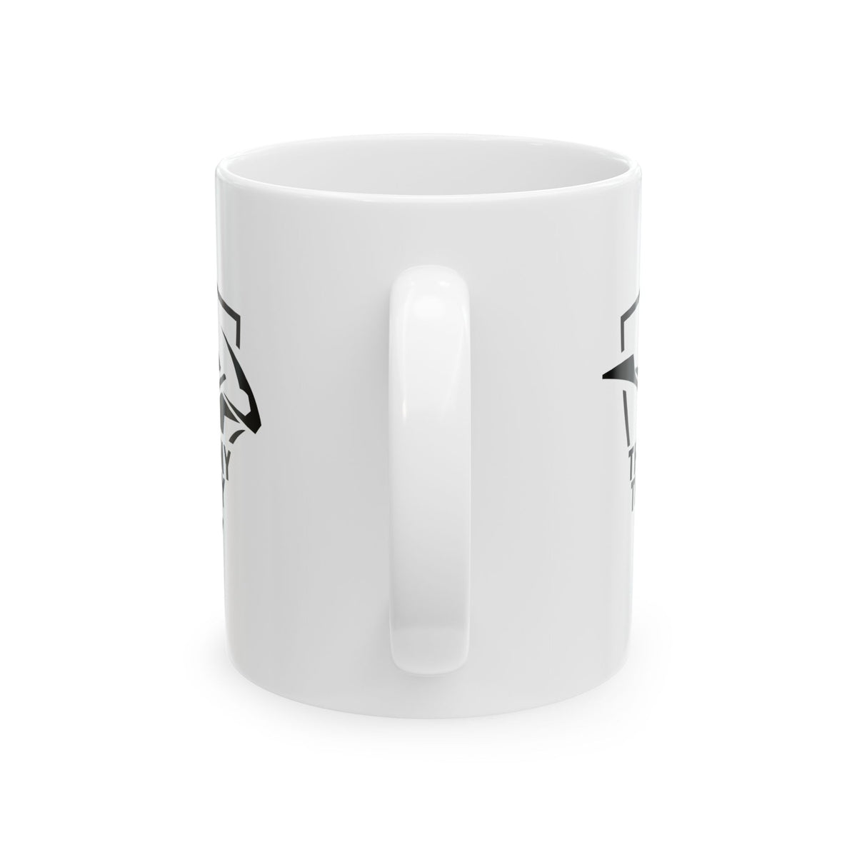 Non UK Sales 11oz And 15oz White Mug With (This is my therapy) W