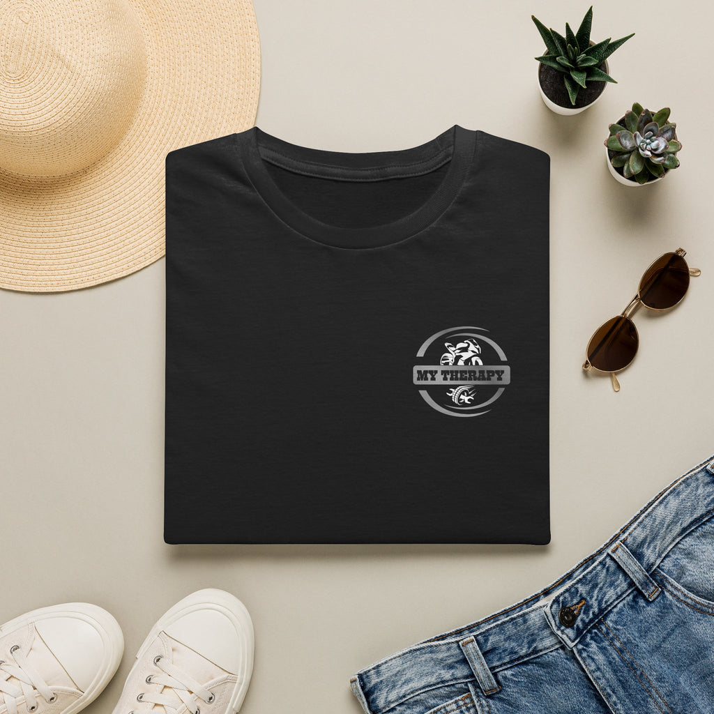 Motorbike T-shirt with 'My Therapy' Small Logo
