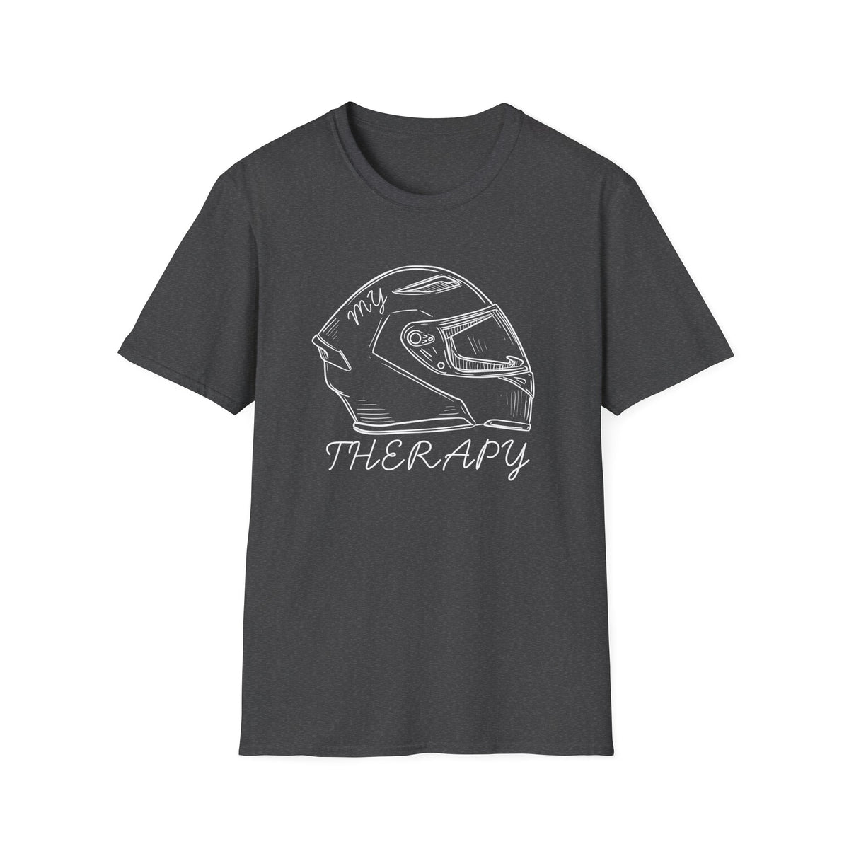 Motorbike T-shirt with 'My Therapy' (1)