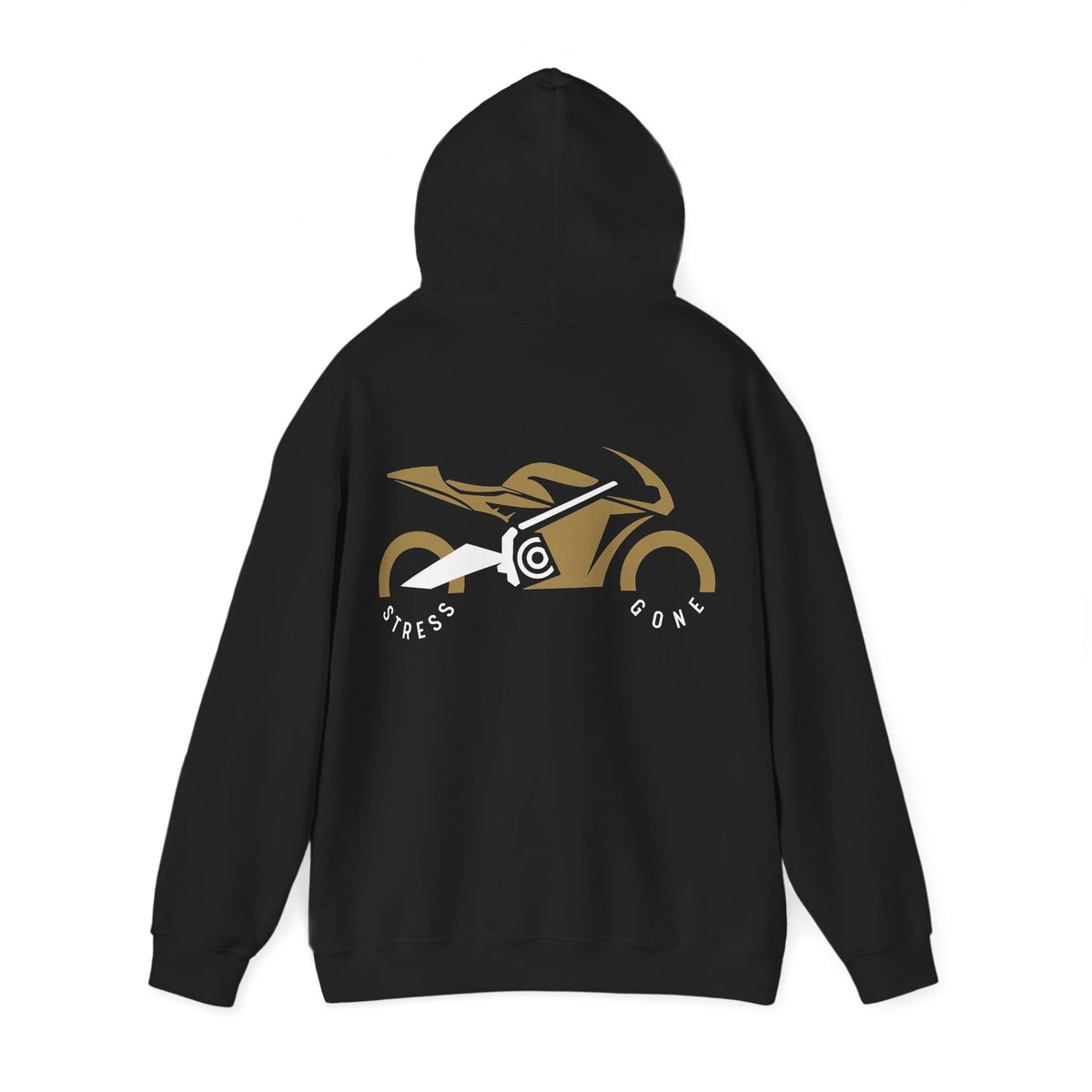 Unisex Heavy Blend™ Hooded Sweatshirt (Stress Gone) Back