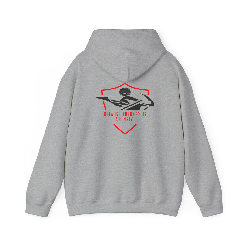 Non UK Sales Hooded Sweatshirt (Because therapy is expensive) P/W