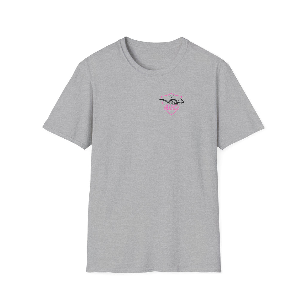 Motorbike T-shirt with 'Because Therapy is Expensive' (3) Small Logo