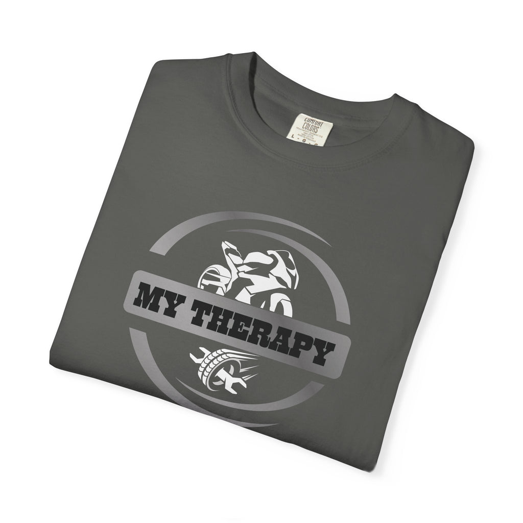 Non UK Sales Motorbike t-shirt  (My therapy) S/B