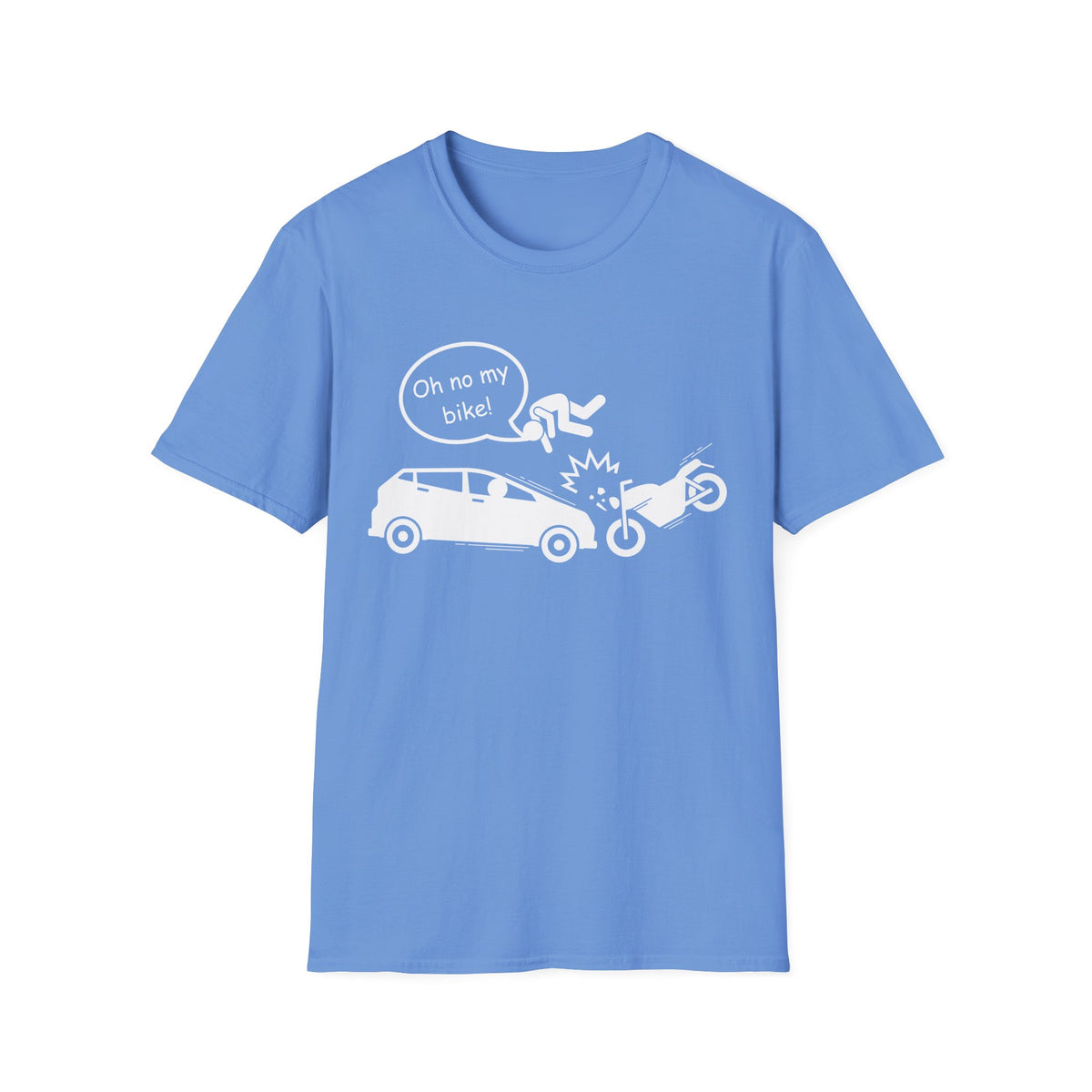 Motorbike T-shirt with 'Oh No My Bike!' (3)