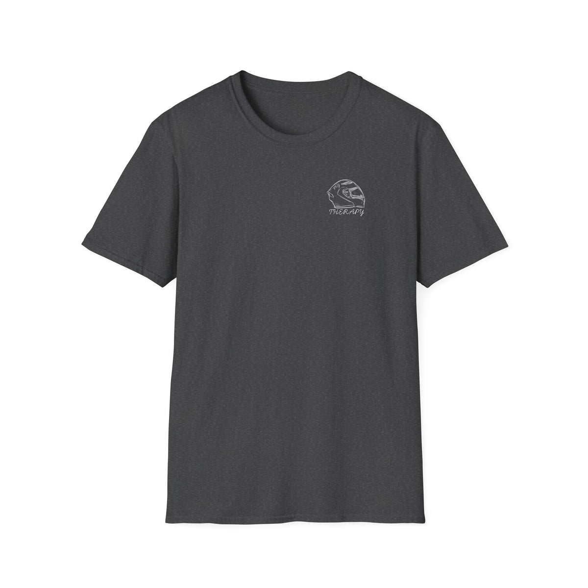 Motorbike T-shirt with 'My Therapy' (1) (Small Logo)