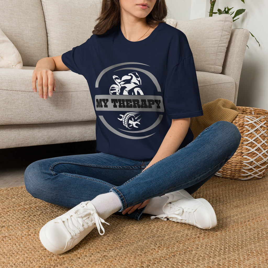 Motorbike T-shirt with 'My Therapy'