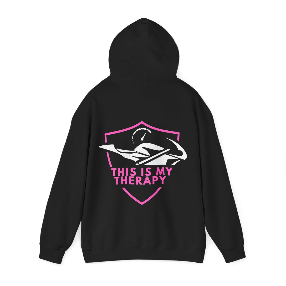 Unisex Heavy Blend™ Hooded Sweatshirt (This Is My Therapy) 3 Back