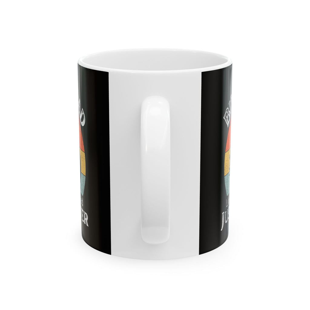 Non UK Sales 11oz And 15oz White Mug With (Biker Dad, Like a normal Dad, Just faster)