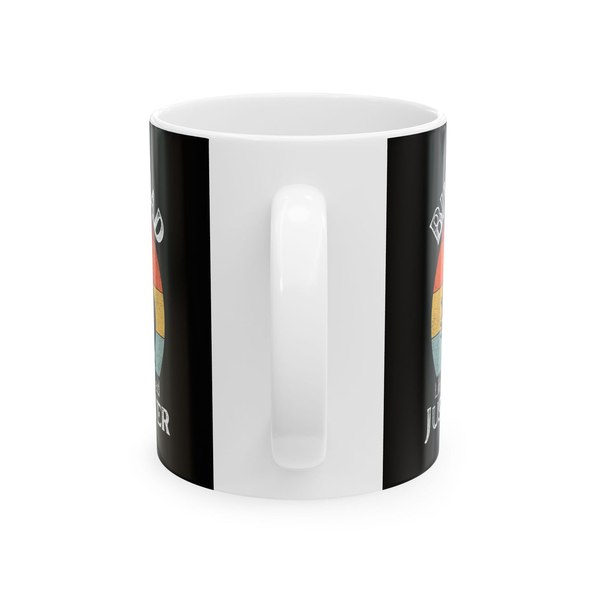 Non UK Sales 11oz And 15oz White Mug With (Biker Dad, Like a normal Dad, Just faster)