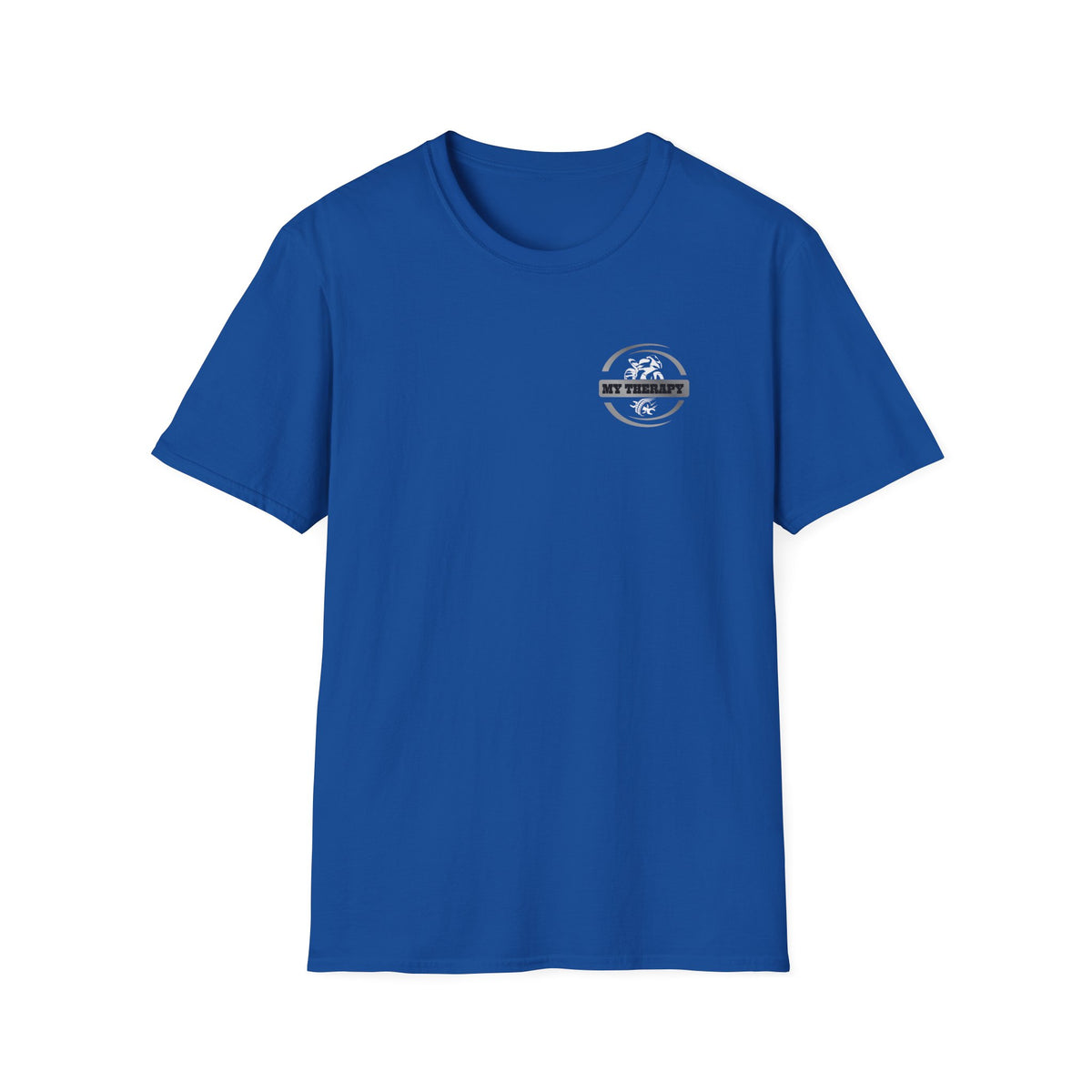 Motorbike T-shirt with 'My Therapy' Small Logo
