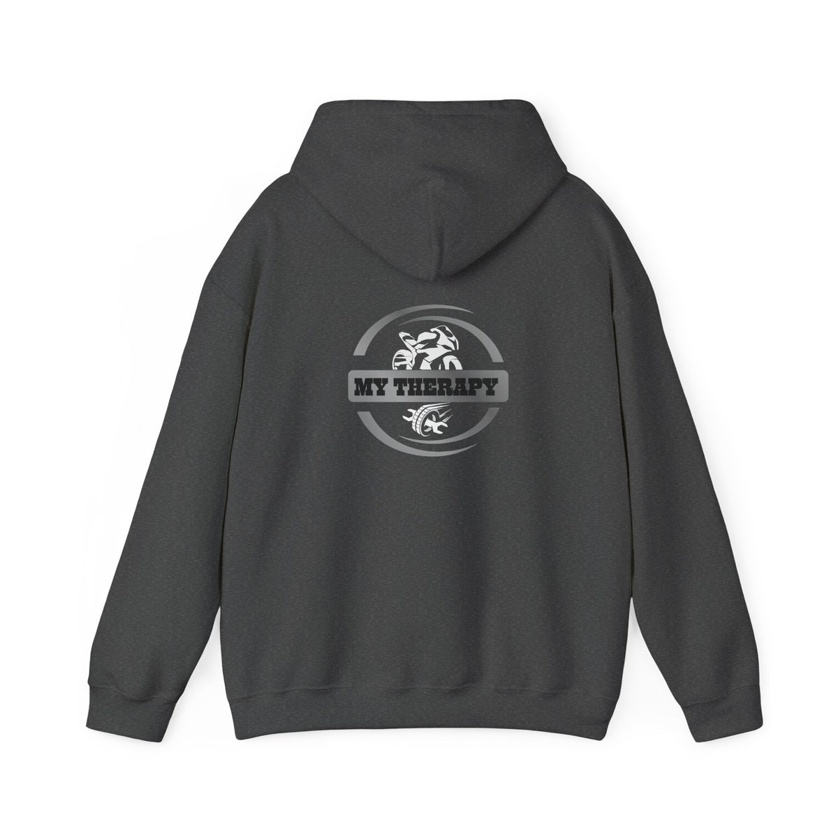 Non UK Sales Unisex Heavy Blend™ Hooded Sweatshirt (My therapy) S/B