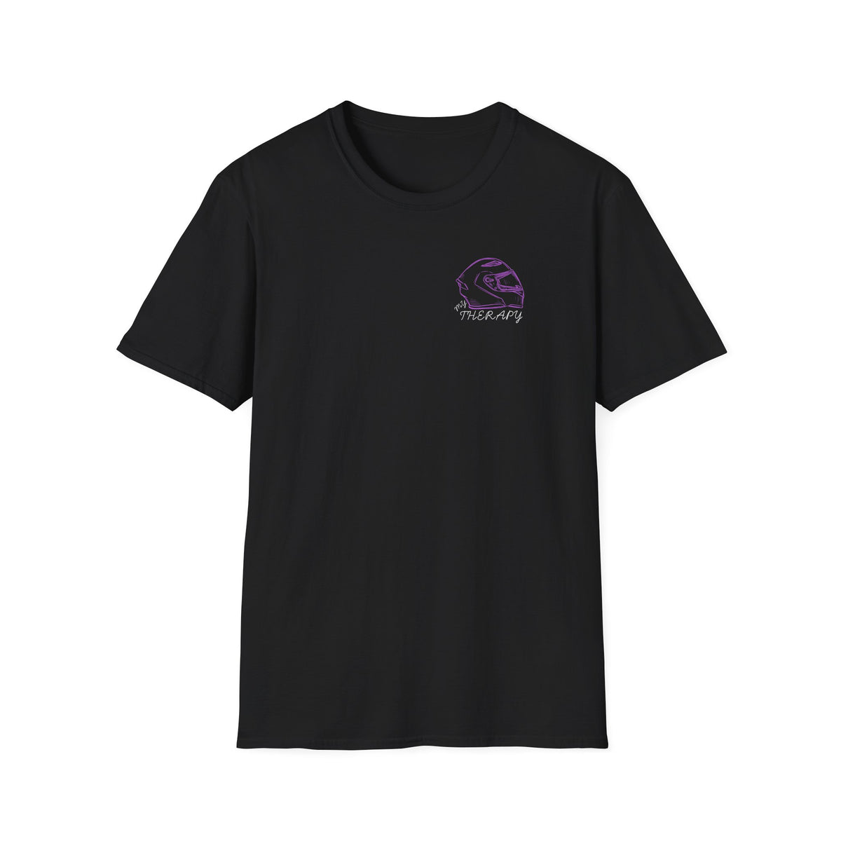 Motorbike T-shirt with 'My Therapy' (3) Small Logo