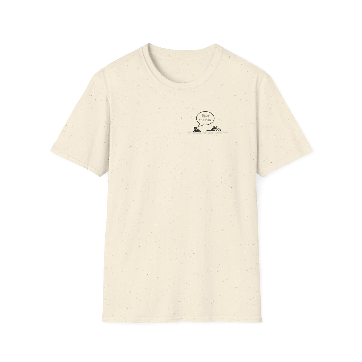 Motorbike T-shirt with 'Save The Bike!' Small Logo