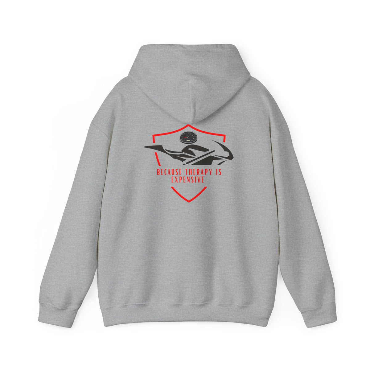 Non UK Sales Hooded Sweatshirt (Because therapy is expensive) R/W