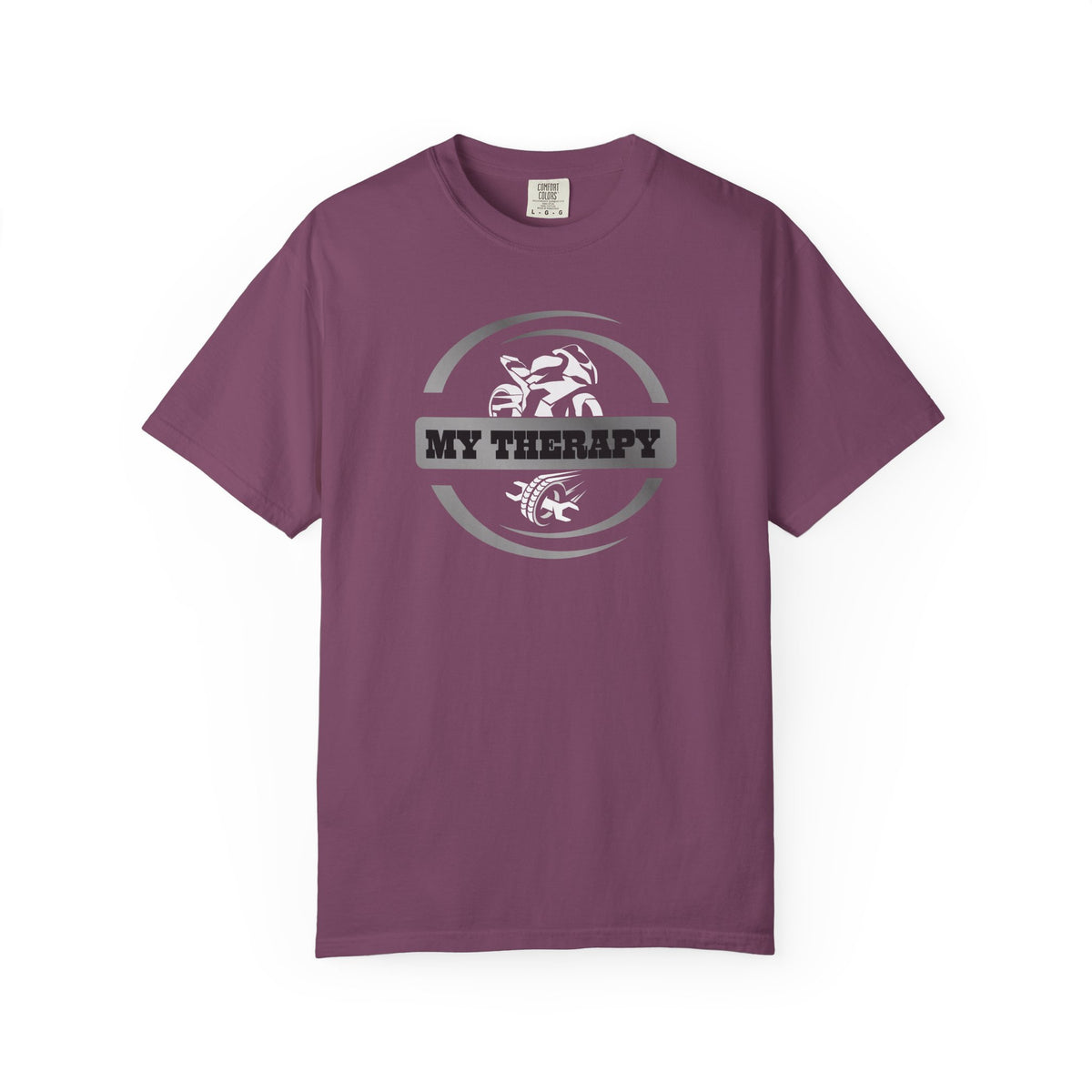 Non UK Sales Motorbike t-shirt  (My therapy) S/B