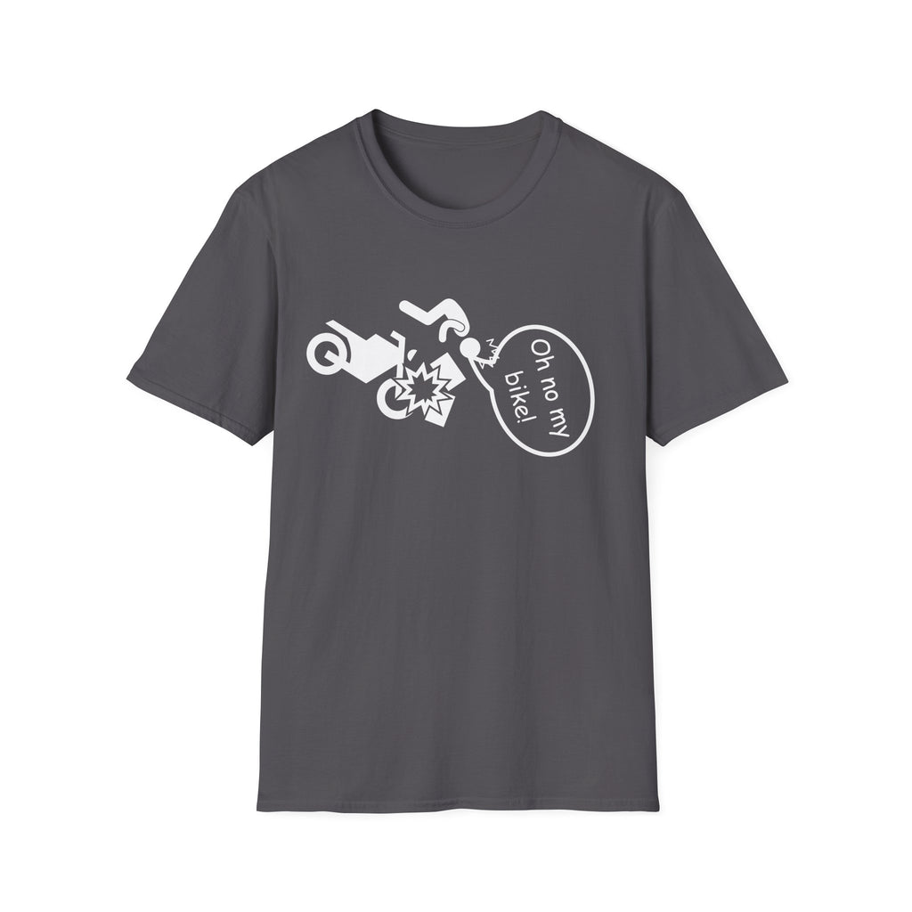 Motorbike T-shirt with 'Oh No My Bike!' (4)