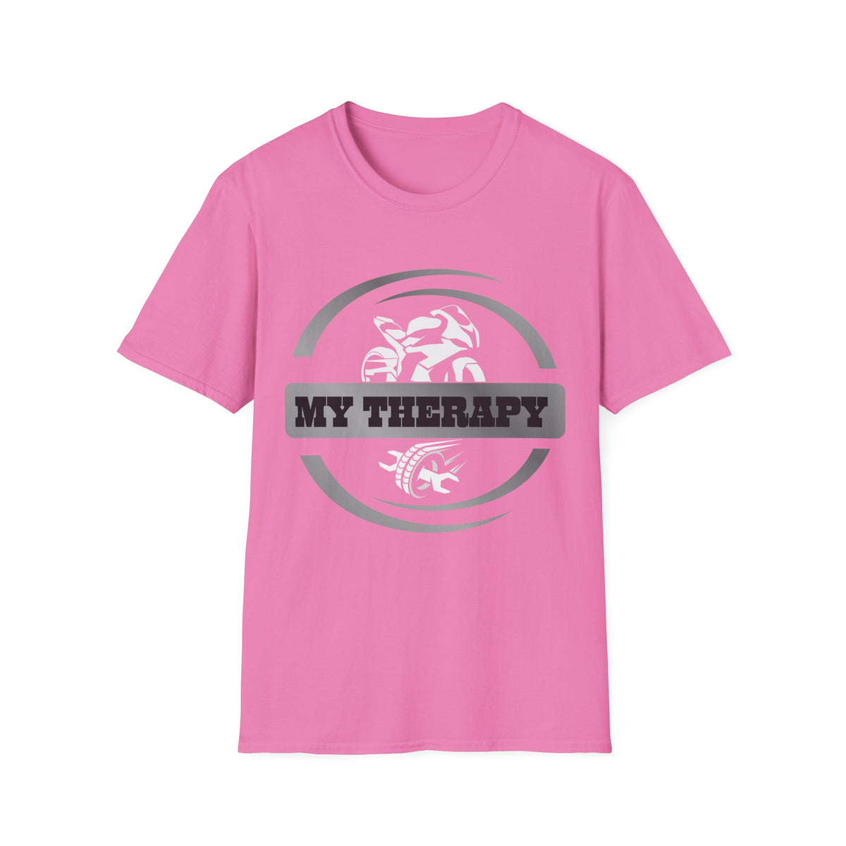 Motorbike T-shirt with 'My Therapy'