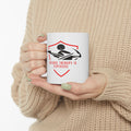 Non UK Because Therapy Is Expensive Motorcycle Mug — Funny Biker Coffee Cup (11oz, 15oz)