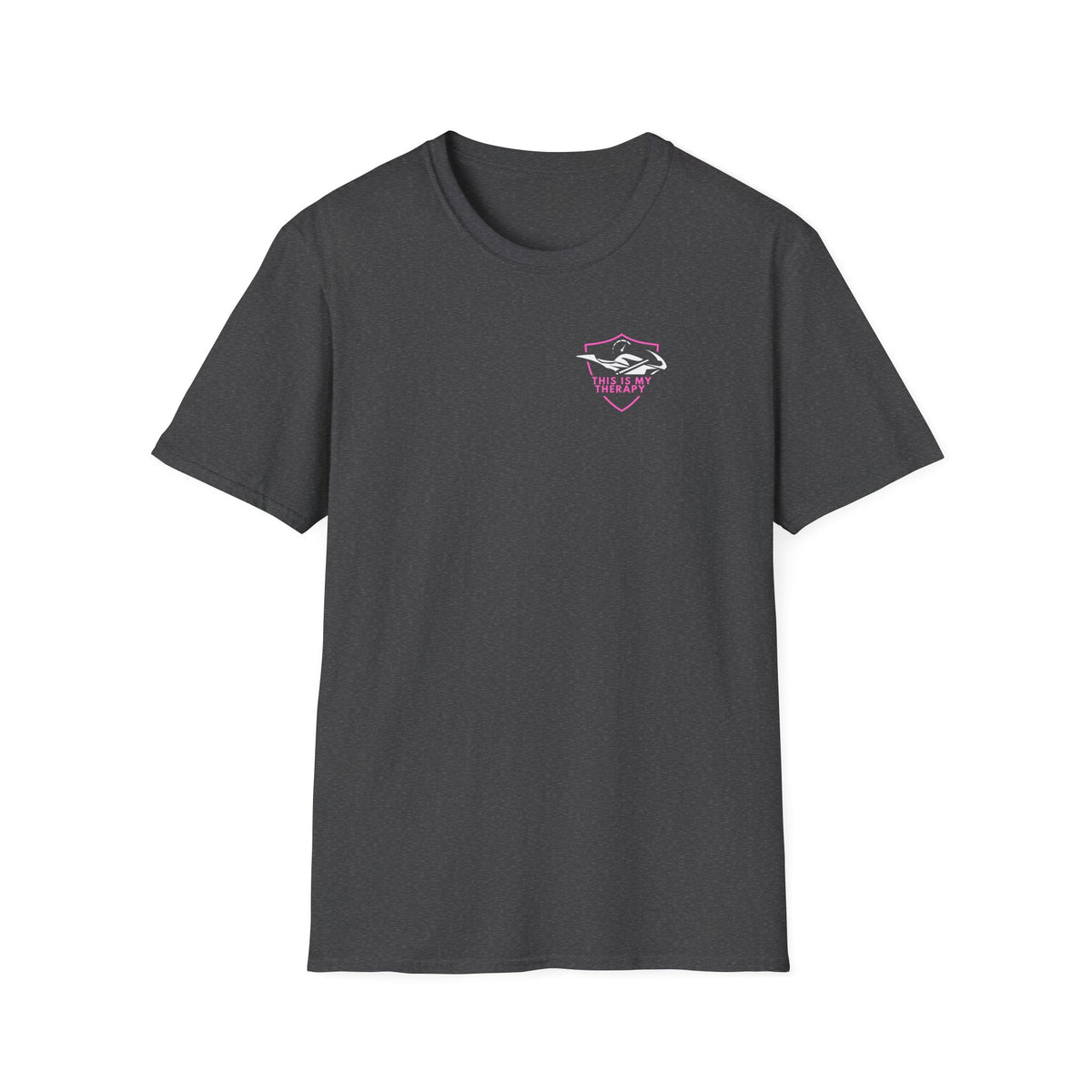 Motorbike T-shirt with 'This is my Therapy' (3) Small Logo