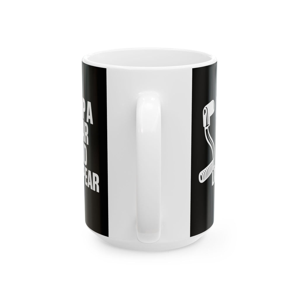 Non UK Sales 11oz And 15oz White Mug With (Drop a gear and disappear)