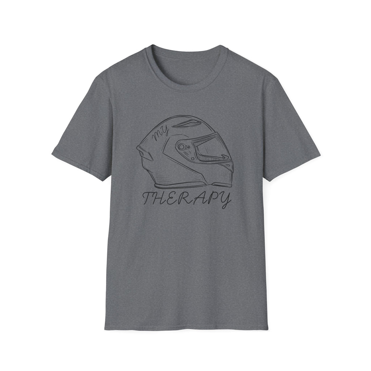 Motorbike T-shirt with 'My Therapy' (2)